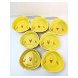 7 Michaels Yellow Chick Bowls