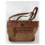 B.o.c Brown Leather Shoulder Bag