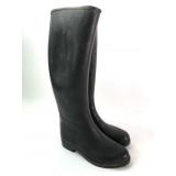 Black Rubber Boots 17ï¿½ Tall
