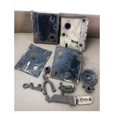 Vintage Door Lock Hardware Pieces