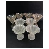 8 Glass Dessert/Candy Dishes