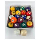 Billiard Balls & Cue Balls - 20