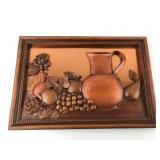 Coppercraft Guild Plaque With Plastic Frame