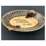 Girlhood Road Ceramic Friendship Plate