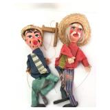 Handcrafted 12-Inch Marionette Dolls