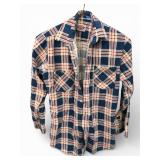 Dickies Red & Blue Plaid Flannel Shirt