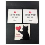 Love You More & Be My Valentine Blocks