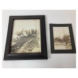 Framed & Mounted Construction Photos