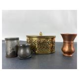 Metalware Including Derby Plate Co.