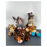 Plush Animal & Dog Toy Bundle