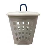 Rubbermaid White Laundry Hamper With Lid