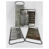 Various vintage Vegetable Slicers & Graters