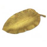 Broyhill Gold Decorative Leaf Tray