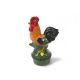 Vintage Ceramic Rooster Trinket Box