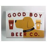 Good Boy Beer Co Canvas Print