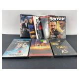8 Movie DVDs Featuring Popular Titles