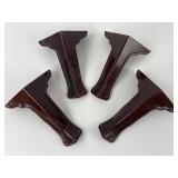 4 Ceramic Furniture Legs