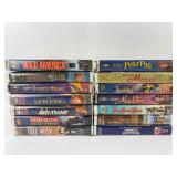 14 Disney & Family VHS Tapes