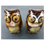 Ceramic Owl Salt & Pepper Shakers
