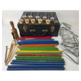 Percussion Instrument Set With Case
