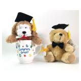 Graduation Plush Bears & Mug Set