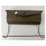 Brass Wall-Mount Mailbox With Newspaper Handle