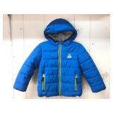 Gerry Kids Blue Hooded Puffer Jacket Size 4T