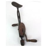 Shoulder Brace Drill 180 Cast Iron & Wood