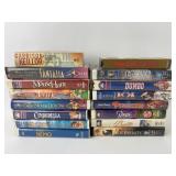 16 VHS Tapes Various Titles