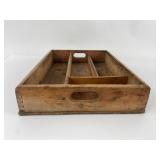 Wooden Flatware Tray With Dividers