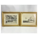 Lionel Barrymore Point Pleasant & Nantucket Prints