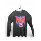 Detroit Pistons Blue 84 Long Sleeve Shirt