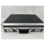 Vaultz Locking Black Attache Case 18x12x5