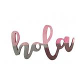 Ashland Glitter ï¿½Holaï¿½ Wall Decor MDF