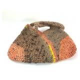 Handmade Crochet Plastic Tote Bag