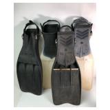 Dacor Turbo-Flex Diving Fins Set