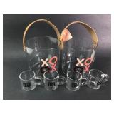 Santa Barbara Ice Buckets & Shot Glasses