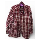 St Johns Bay 3XL Plaid Cotton Shirt