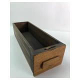 Wooden Drawer Box With Handle 15x5x4