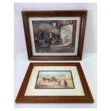 Framed Barn & Farm Scene Prints