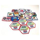 APA Pool Leagues Assorted Achievement Patches, Lot