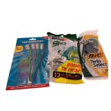 Schick, Bic, and Unbranded Grooming Supply Lot