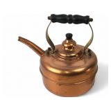 Simplex Solid Copper Tea Kettle, England