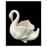 Este Ceramiche Porcellane Italian Swan Planter