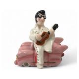 Elvis Presley on Pink Cadillac Salt & Pepper Set