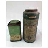 Wards and Rawleigh's Vintage Medical Tins