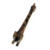 Japanese Ceramic Long Stretch Cat Salt Shaker