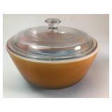 Anchor Hocking Fire-King Peach Lustre Casserole