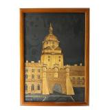 Roman Gawdzik Straw Marquetry Artwork of Lublin