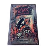 Slayer Farewell Tour 2018 Nashville Metal Sign